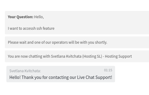 kita kontak dulu support via live chat
